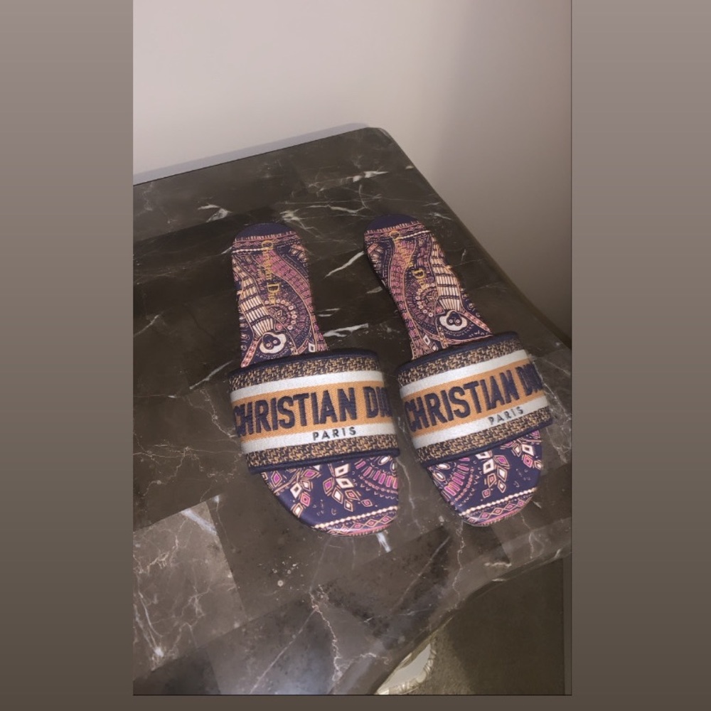 Christian Dior slides